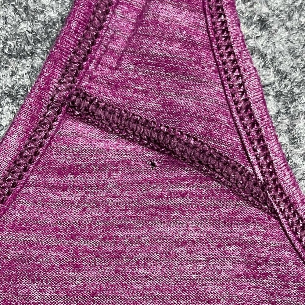 Lululemon Womens Tank Top Shirt Purple Sleeveless Scoop Neck Racerback Yoga 2 - Picture 8 of 8